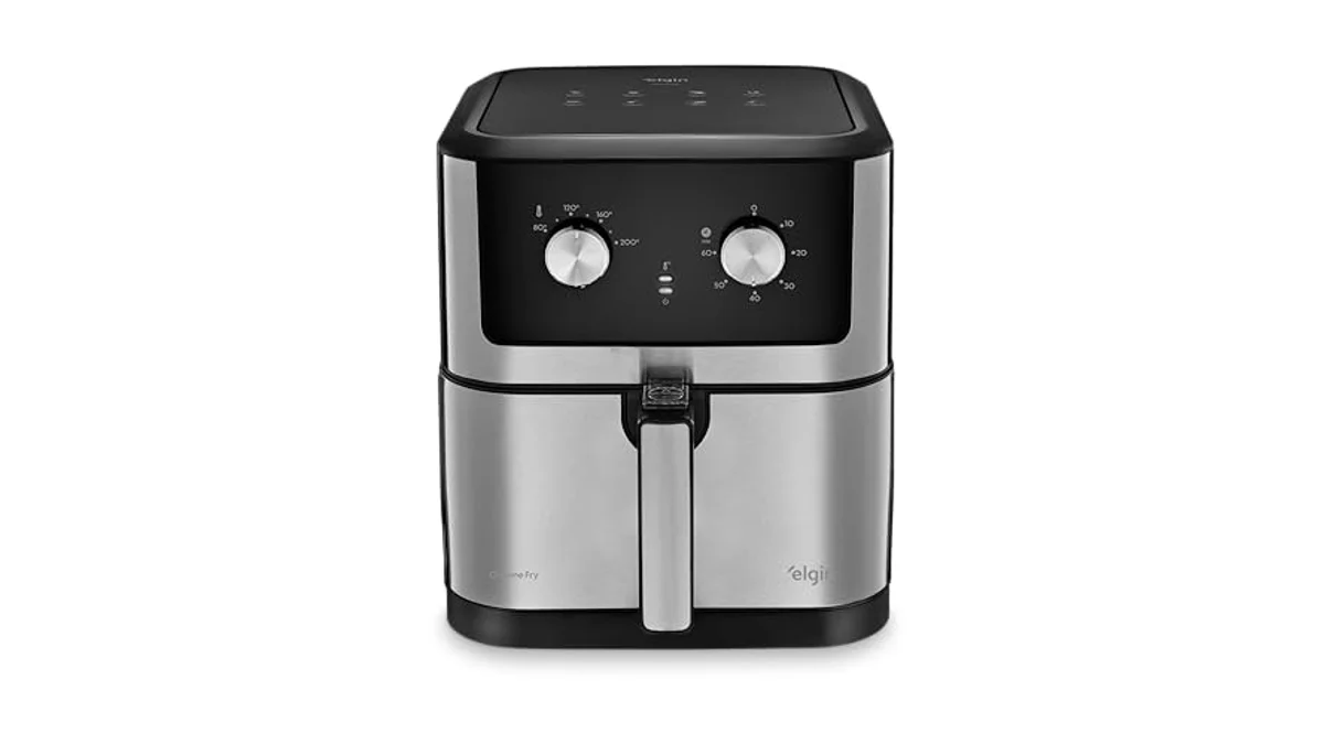 Imagem de Air Fryer Elgin Chrome Fry Inox