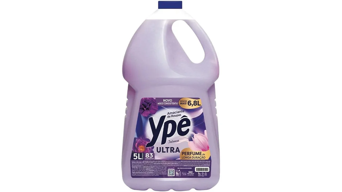 Fotografia do artigo Ypê Amaciante Tradicional Ultra Intenso, 5L em 16:9 para comparação