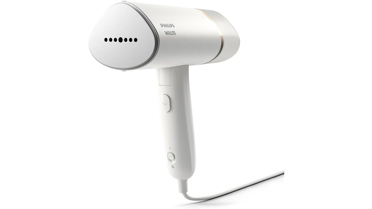 Fotografia do artigo Vaporizador Portátil Philips Walita Branco, 110V, STH3020/12 em 16:9 para comparação