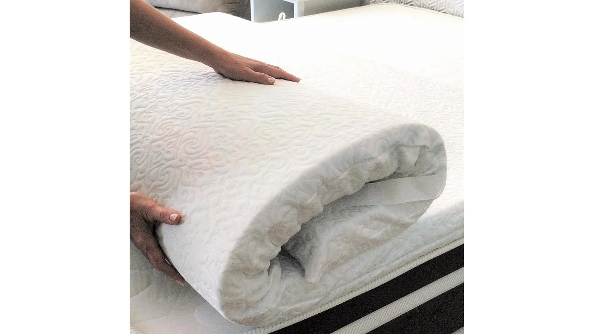 Fotografia do artigo Pillow Top Viscoelástico Nasa Gel Infusion Queen 5cm em formato paisagem 16 por 9 para comparação