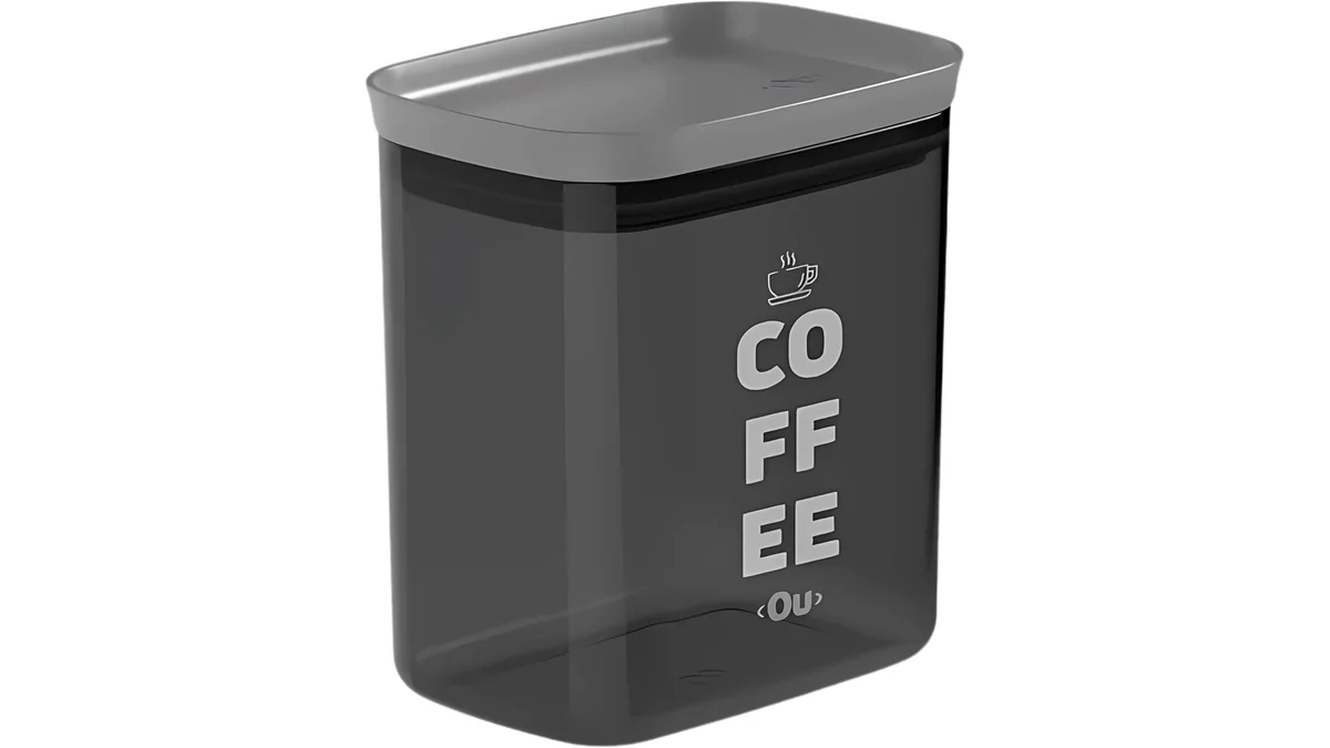 Fotografia do artigo Ou Pote Hermético1,5l Chumbo Linha My Coffee em formato paisagem para comparação
