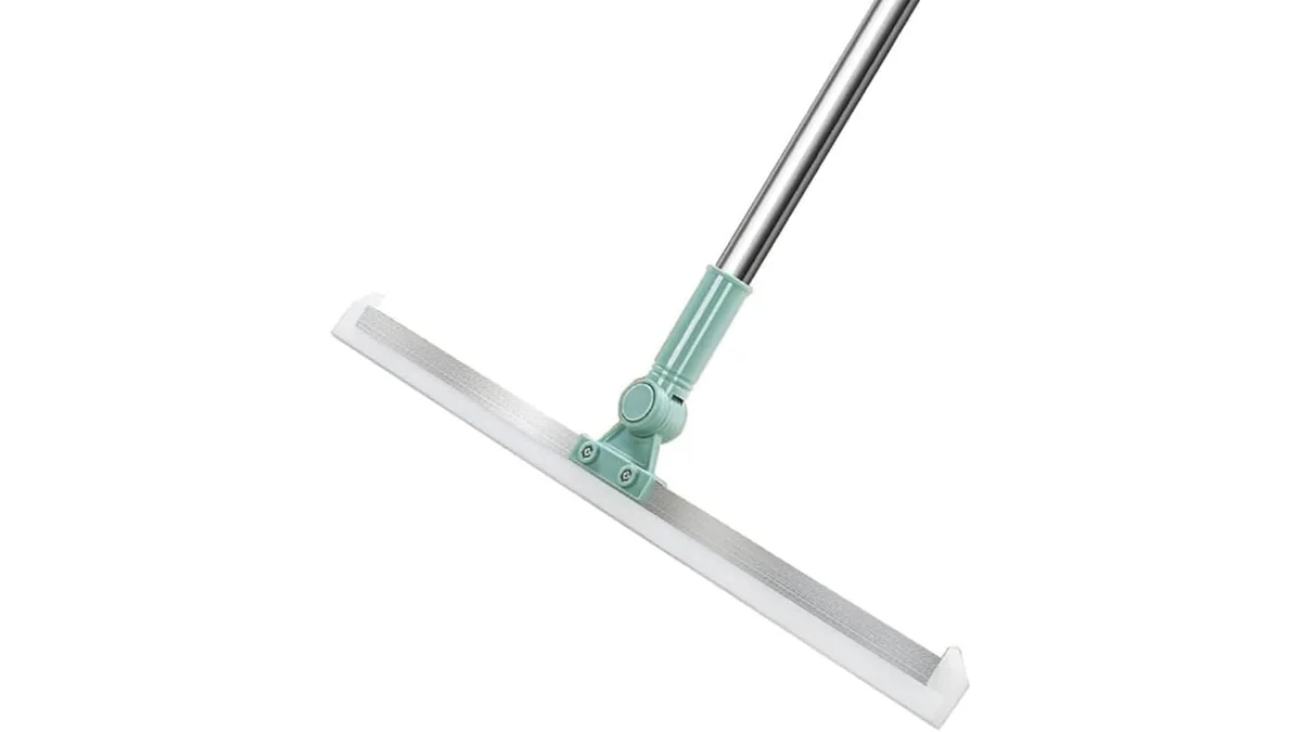 Fotografia do artigo Rodo e Vassoura Mágica 2 em 1 com Raspador de Silicone Giratório em 16:9 para comparação