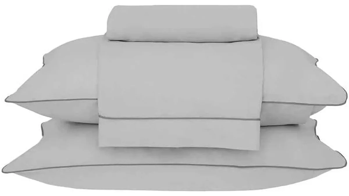 Fotografia do artigo Buddemeyer Jogo de Cama Queen Percal 180 Fios Basic Percalle em 16:9 para comparação