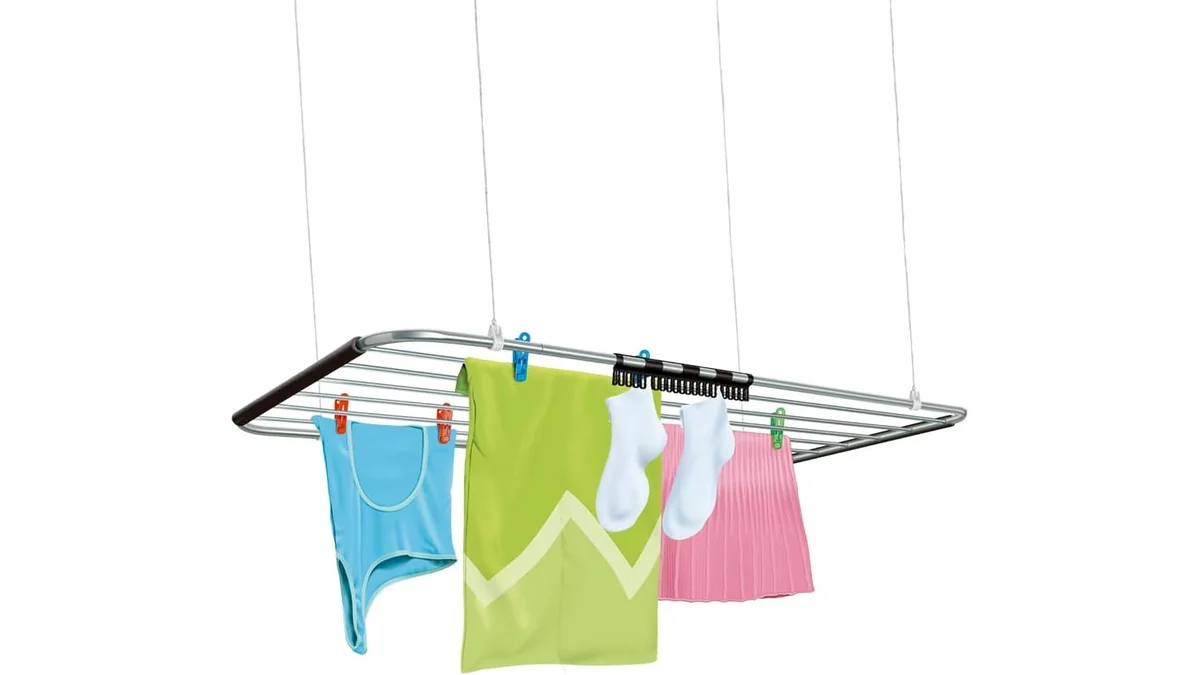 Fotografia do artigo SECALUX VARAL DE TETO NICE – ALUMÍNIO – 1,40M em 16:9 para comparação