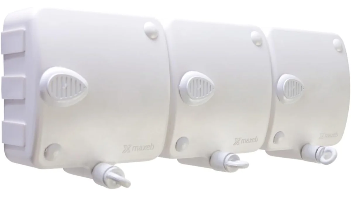 Fotografia do artigo Varal Retrátil Automático Stendmax, 3 Módulos com 3 Cordas de 6 metros em 16:9 para comparação