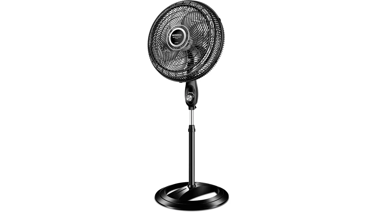 Fotografia do artigo MONDIAL Ventilador Coluna, Turbo 8 Pás - 40cm, 110V, Preto/Prata, 140W - VTX-40C-8P em formato paisagem 16 por 9 para comparação