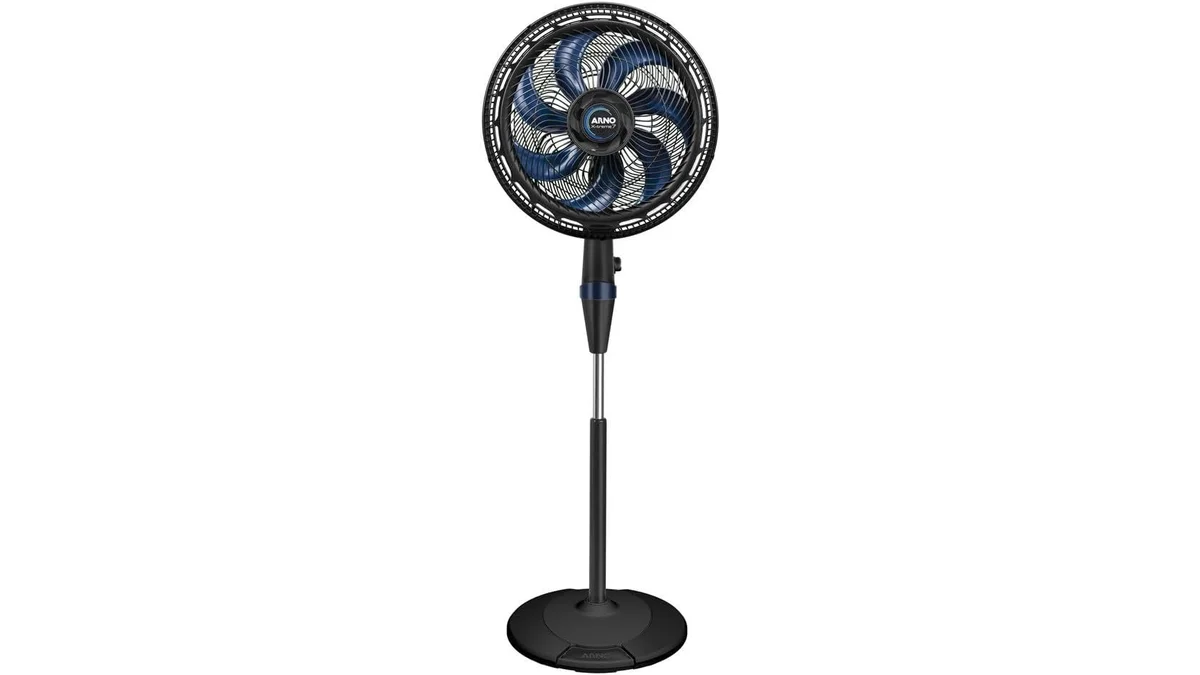 Fotografia do artigo Ventilador de Coluna Arno 40cm X-Treme 7 Preto VE7C – 127 Volts em formato paisagem 16 por 9 para comparação