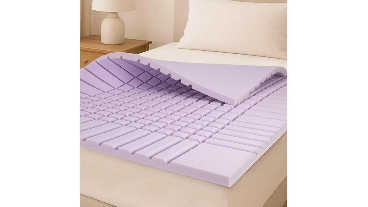 Fotografia do colchão Pillow Top Solteiro Anatomic High Resilience Espuma Premium BF Colchões em formato paisagem 16 por 9 para comparação