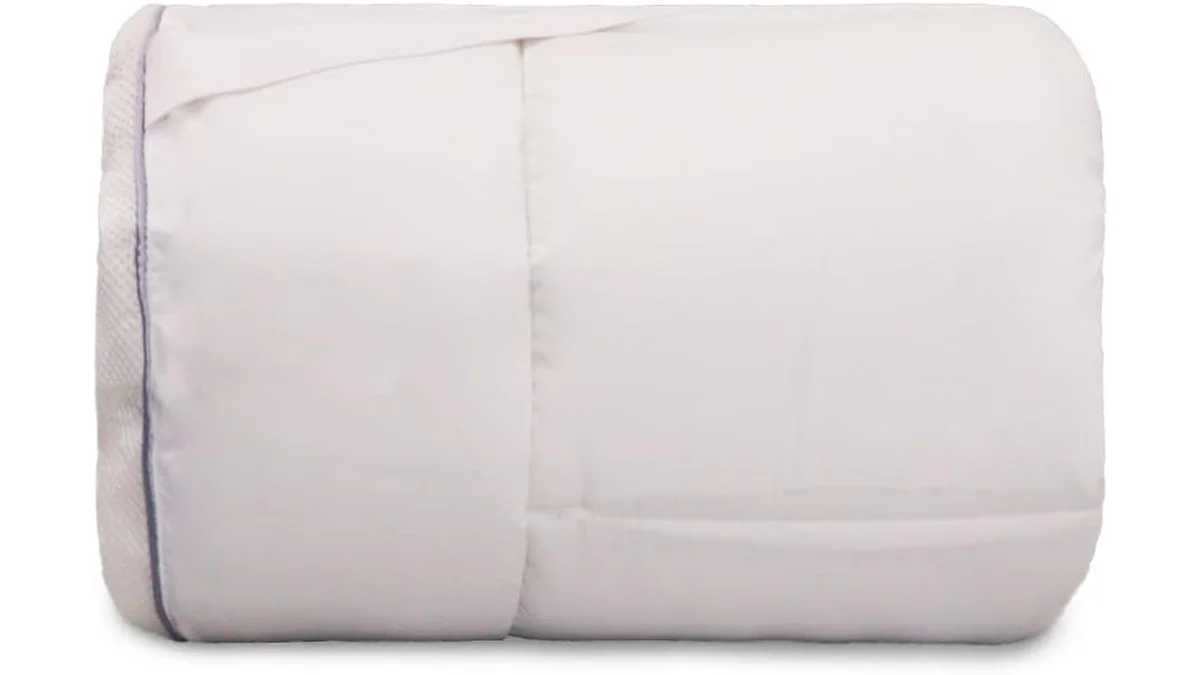 Fotografia do artigo Pillow Top Toque de Plumas Nobless 1000g/m² Solteiro 88x1,88x6 - Appel - Branco em formato paisagem 16 por 9 para comparação