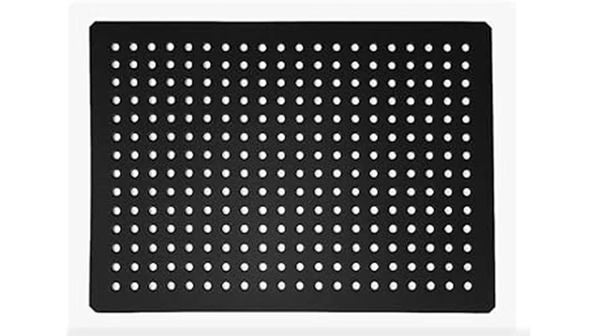 Fotografia do chuveiro Tapete Borracha Antiderrapante Box Banheiro Chuveiro 42x30cm em 16:9 para comparação