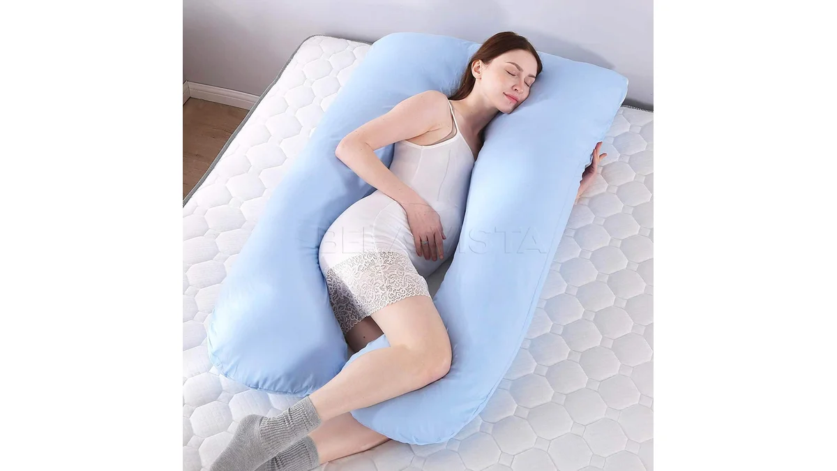 Fotografia do artigo Travesseiro Para Grávida Gestante Amamentação Percal em 16:9 para comparação